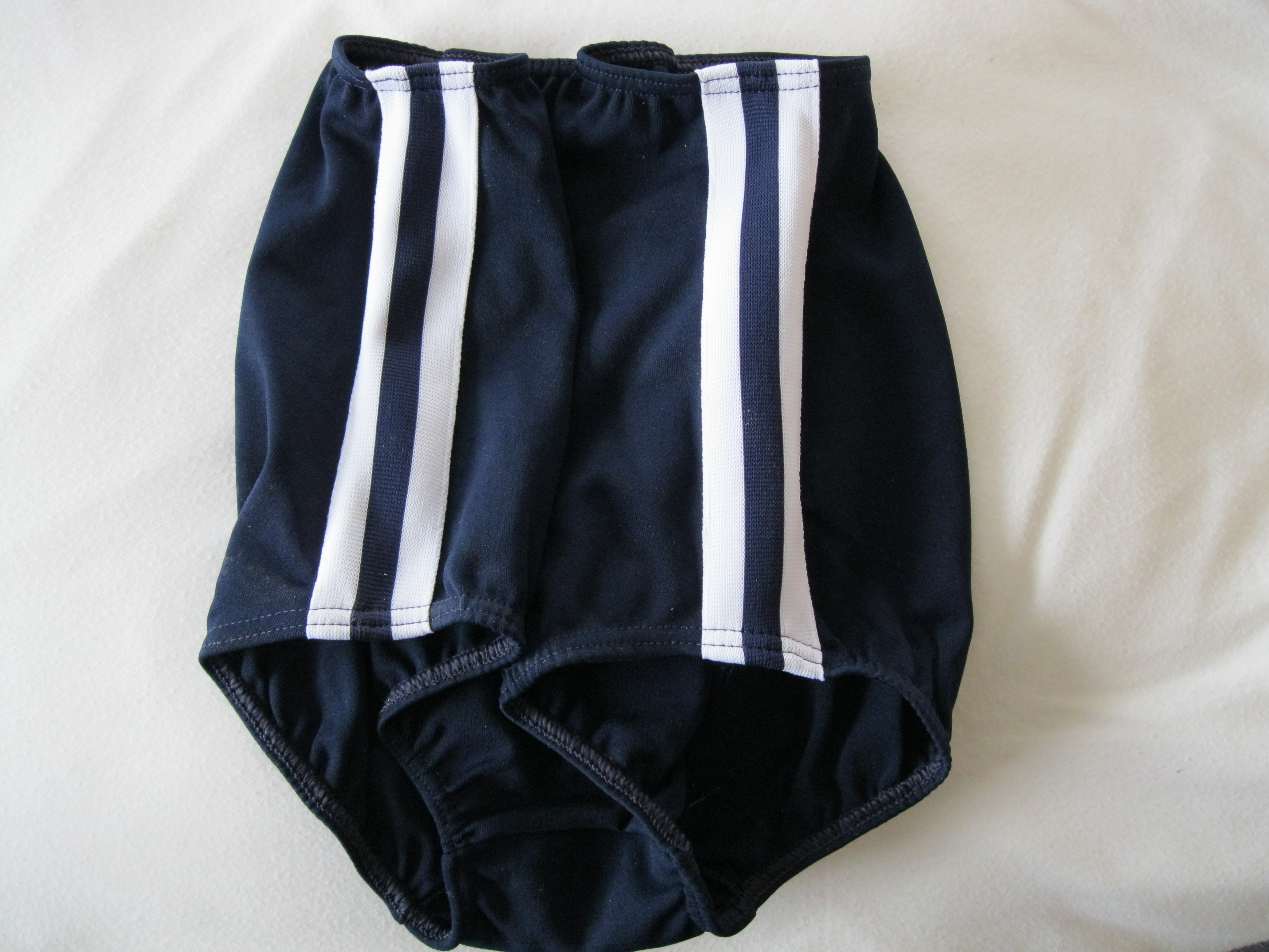 Girls Classic NAVY BLUE Gym Knickers (Athletics Shorts) BY GYMPHLEX Sizes  32 (XXL), 30 (XL), 28 (L), 26 (M), 24 (S), 22 (XS)